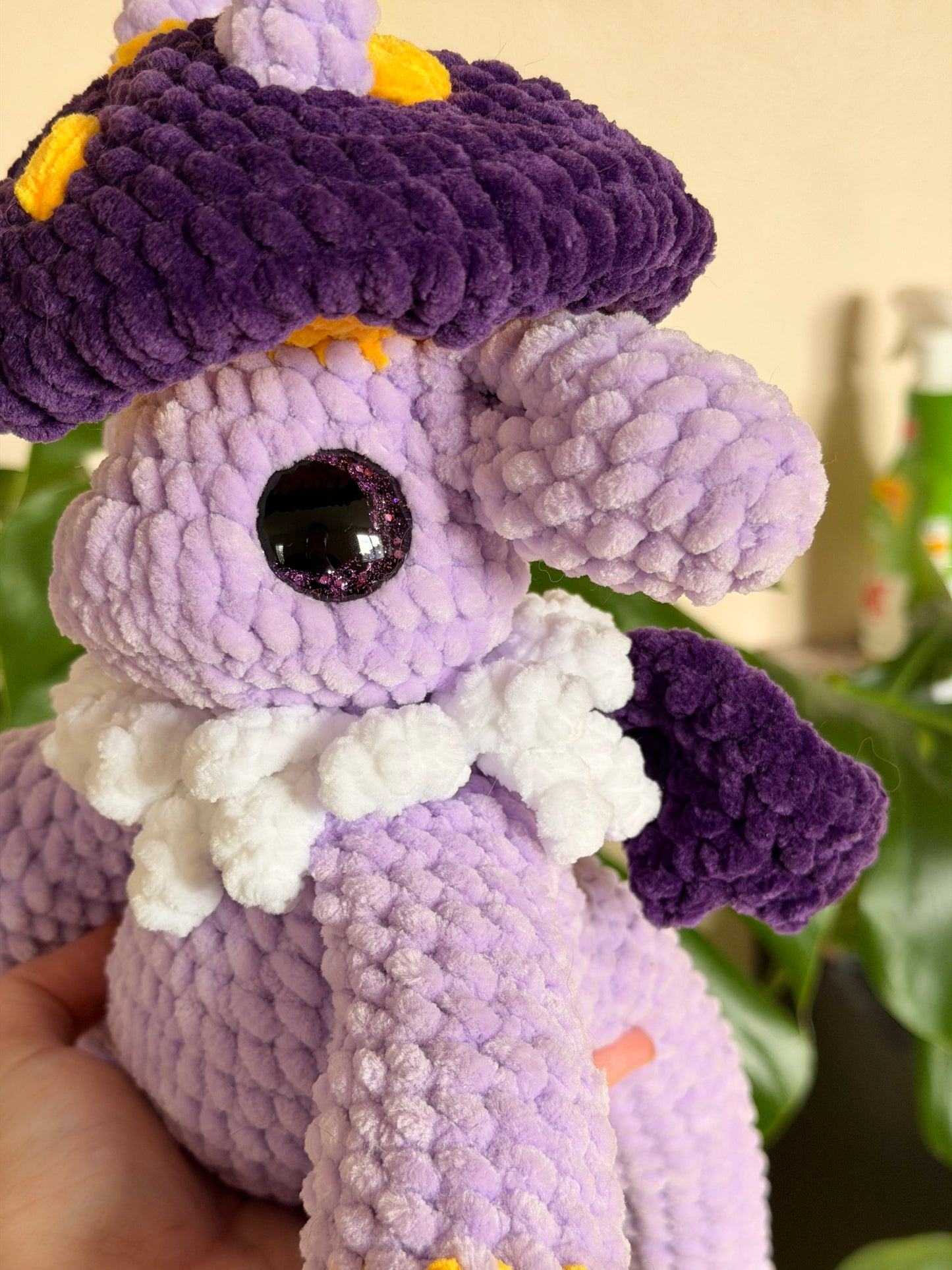 Dragon champignon violet