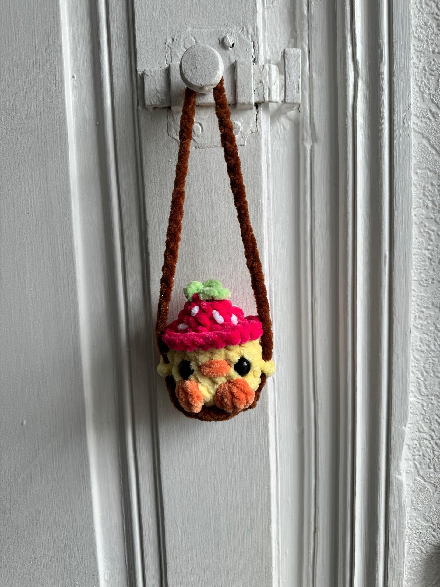peluche crochet décoration de rétroviseur voiture crochet fait main