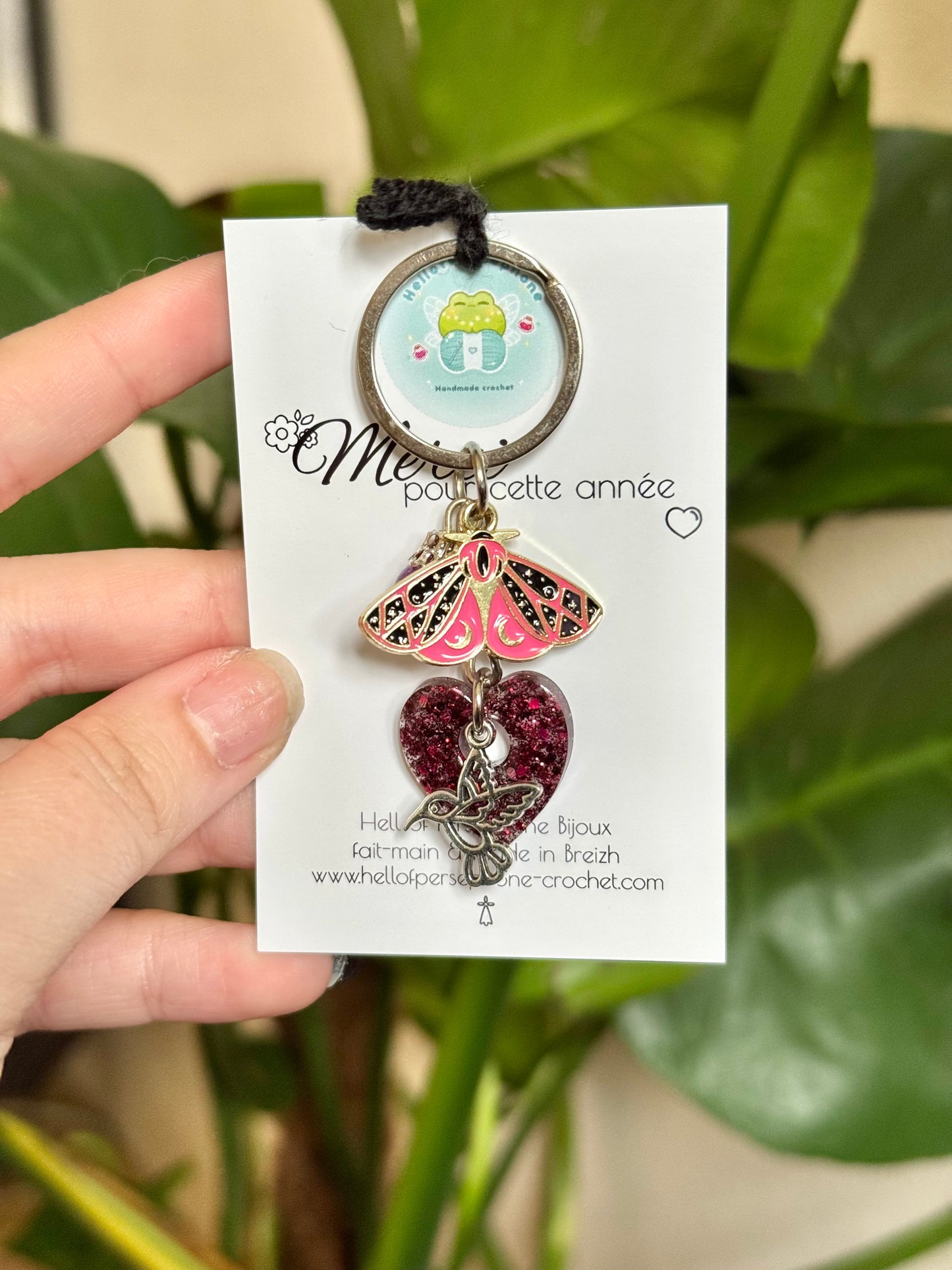 Porte clés cadeau fin d'année maîtresse & atsem