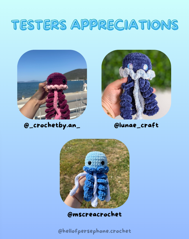 Crochet whale pattern