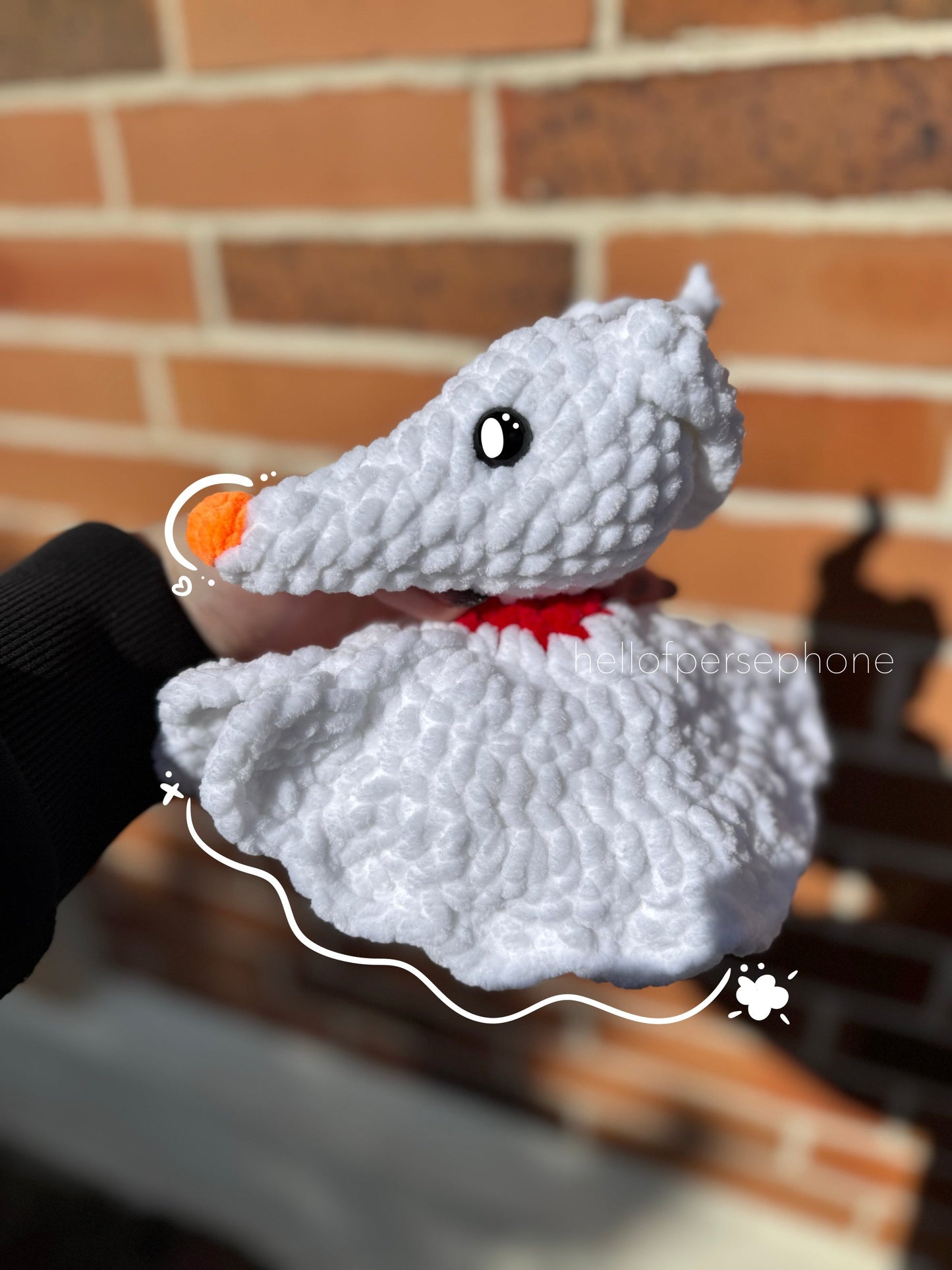 peluche chien zero Disney jack skellington au crochet amigurumi fait main