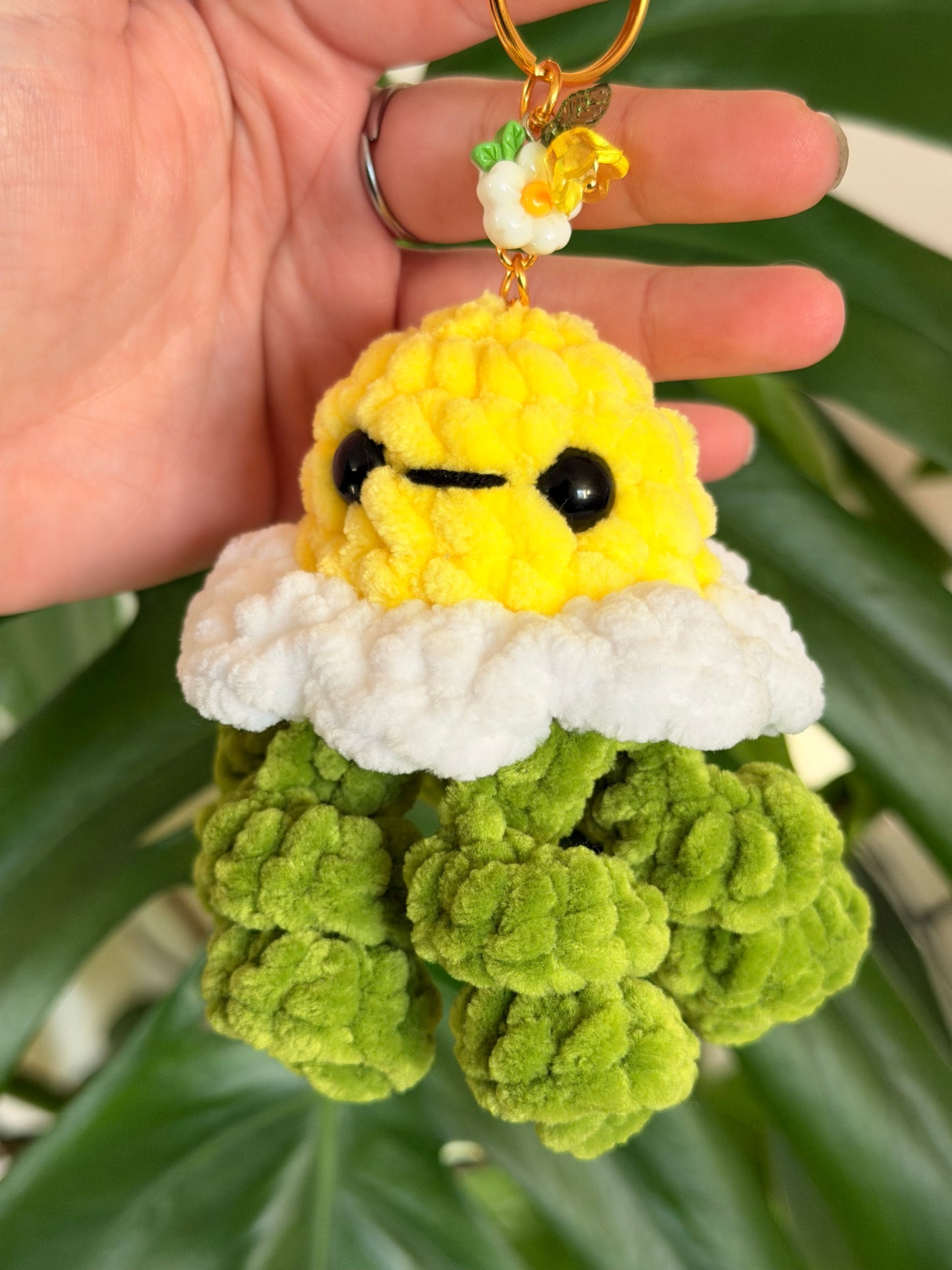 Porte-clés Méduse marguerite 🌼🪼