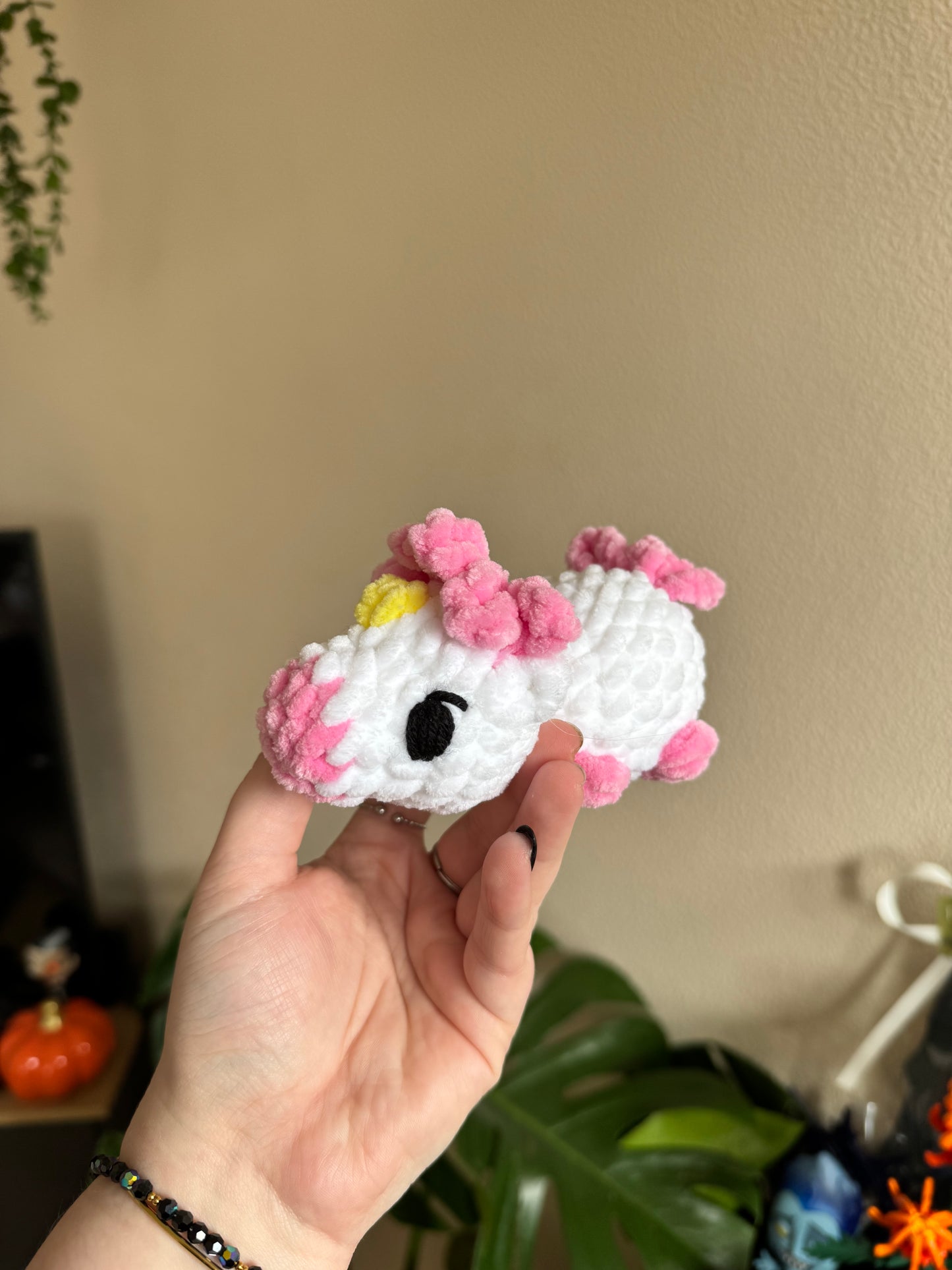 Mini peluche licorne au crochet amigurumi
