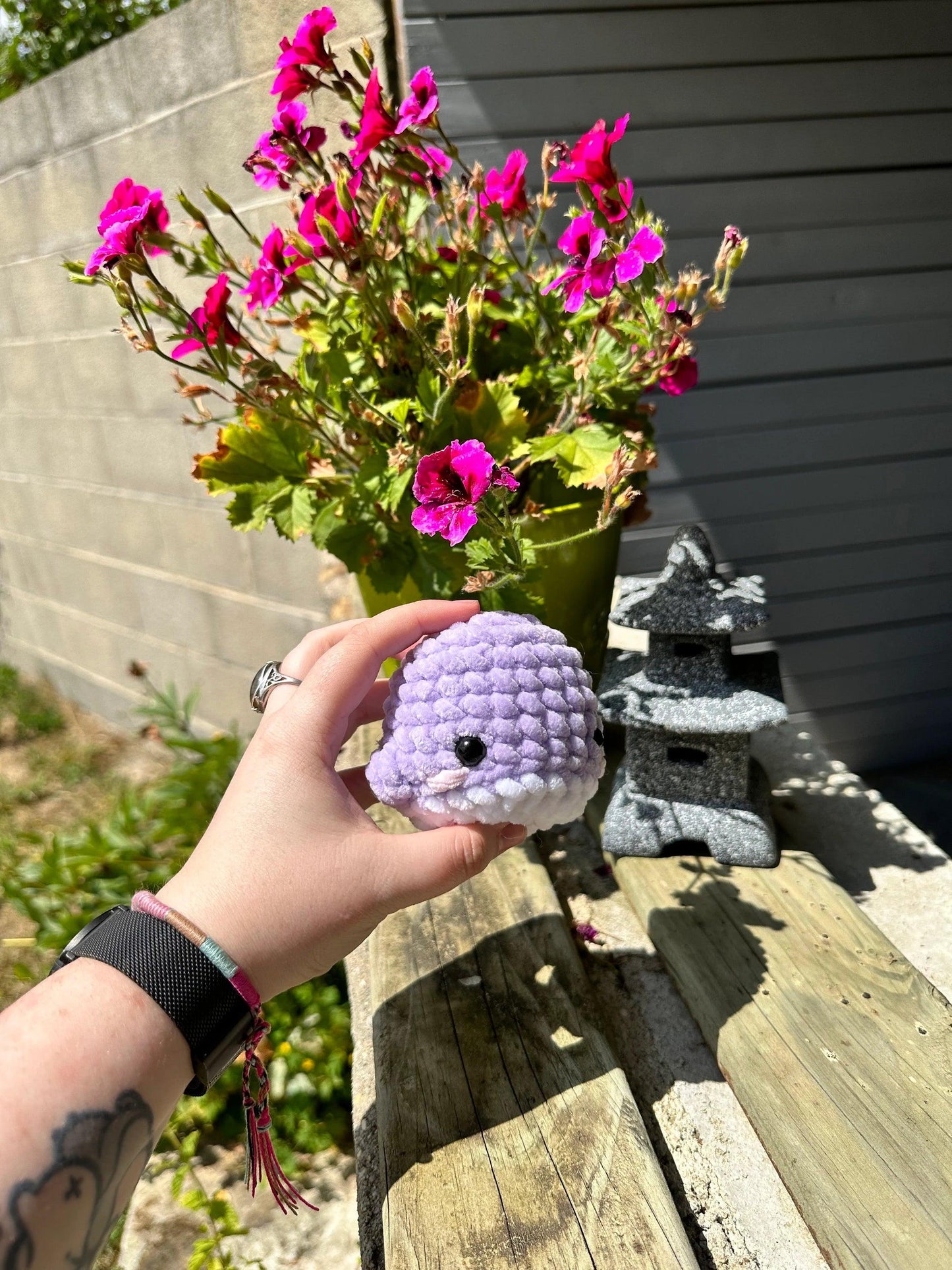 Peluche Baleine au Crochet | 100% Artisanal
