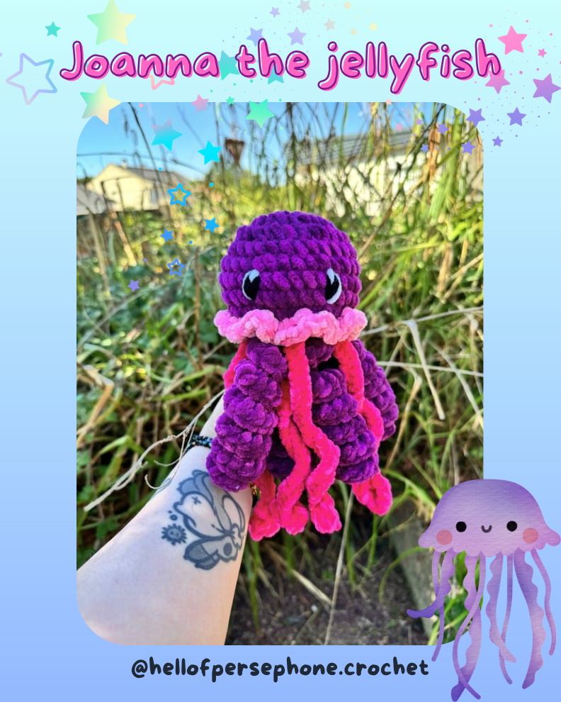 pdf jellyfish crochet pattern beginner