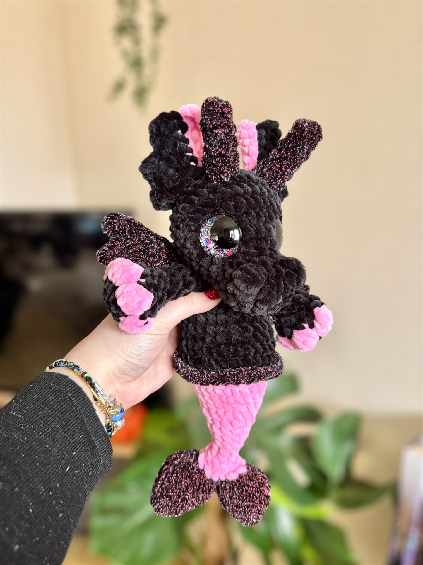 peluche crochet, peluche dragon sirène crochet, amigurumi dragon kawaii, peluche sirène, sirène au crochet, dragon mermaid crochet plushie