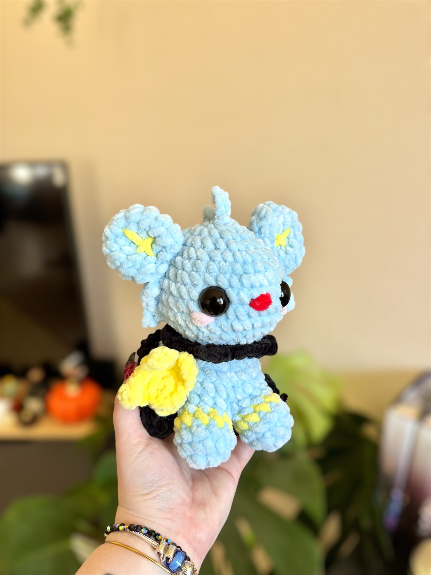 peluche crochet, peluche pokemon, peluche pokemon lixy crochet, peluche pokemon amigurumi, amigurumi pokemon lixy, peluche pokemon kawaii, cute pokemon shinx crochet plushie