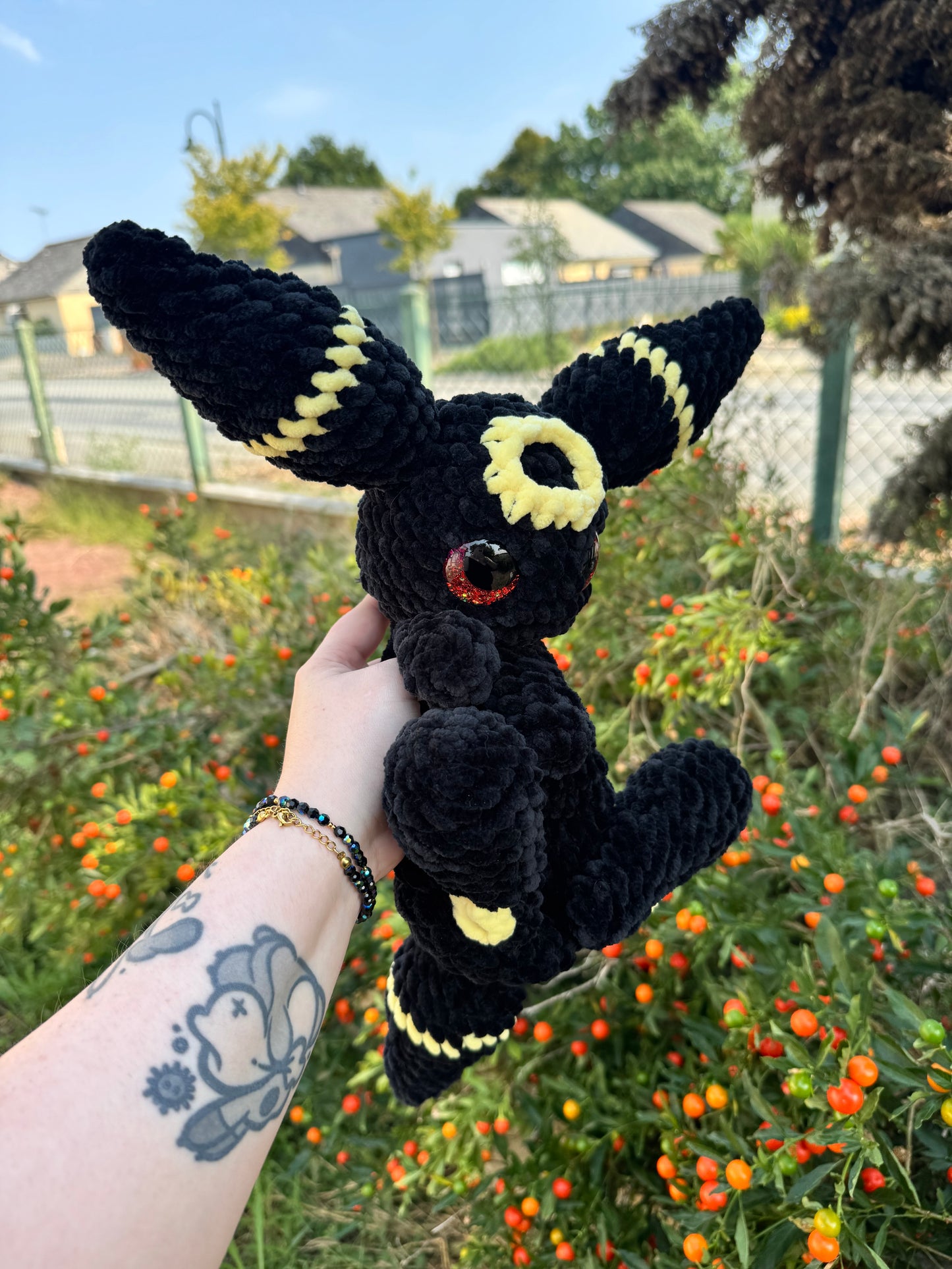 umbreon pokemon crochet plushie