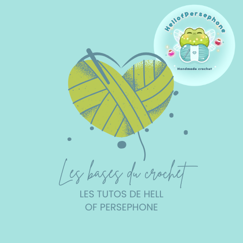 Les bases du crochet pour apprendre le crochet, pour les débutants ou les initiés, maille serrée chaînette cercle magique