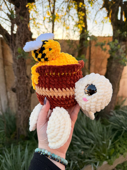 Tortue pot de miel 🍯 - Modèle UNIQUE