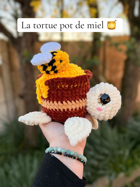 Tortue pot de miel 🍯 - Modèle UNIQUE