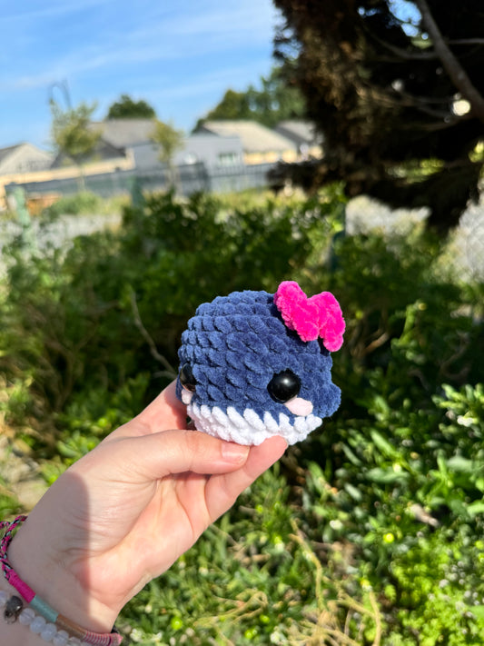 peluche baleine crochet amigurumi baleine fait main