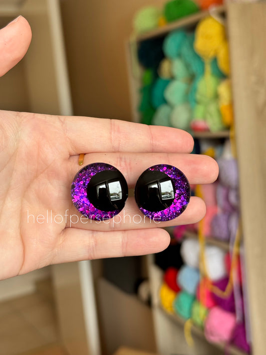Ojos de seguridad Violette lirio