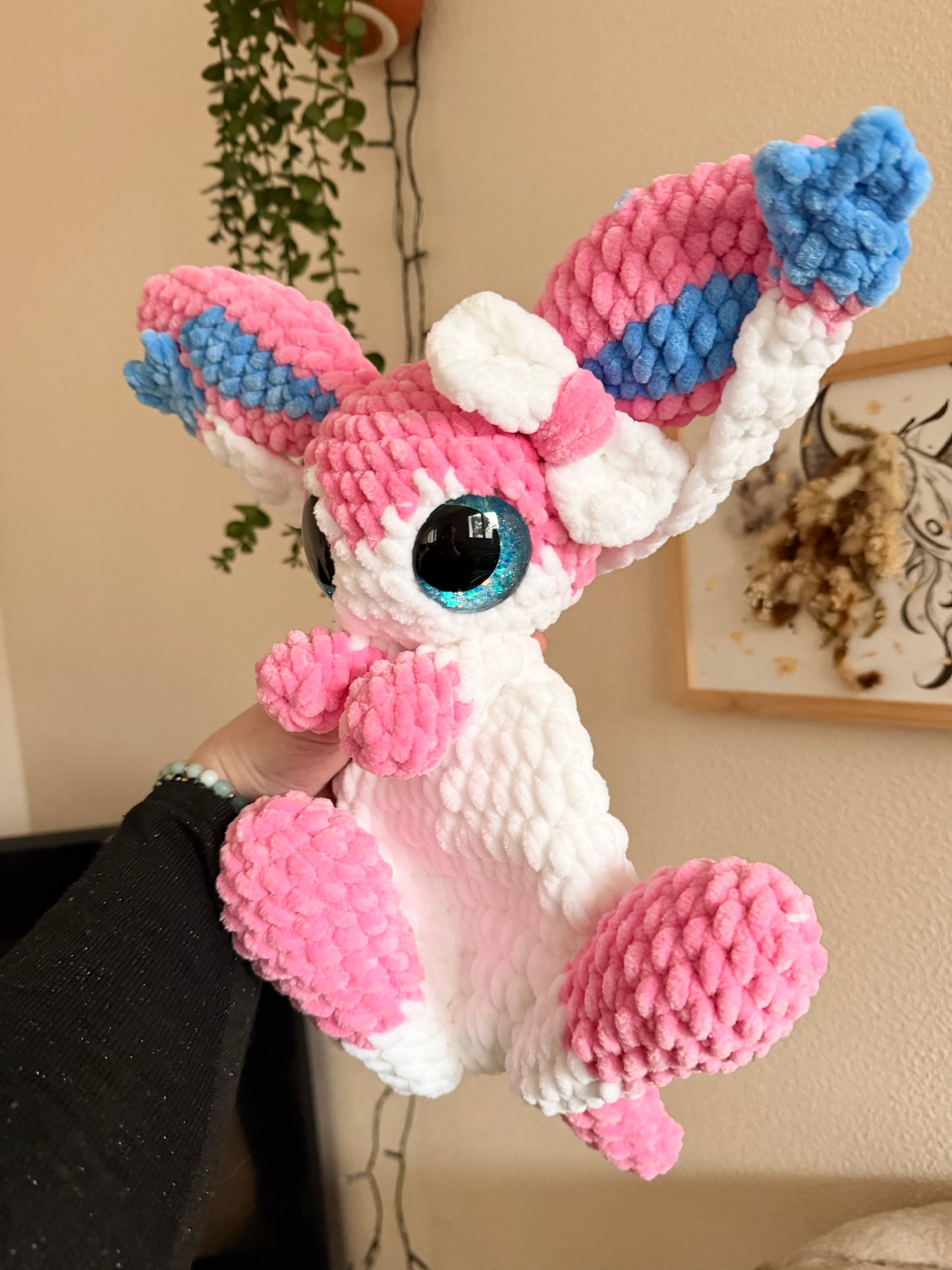 Mega Peluche Nymphali (Pokemon)