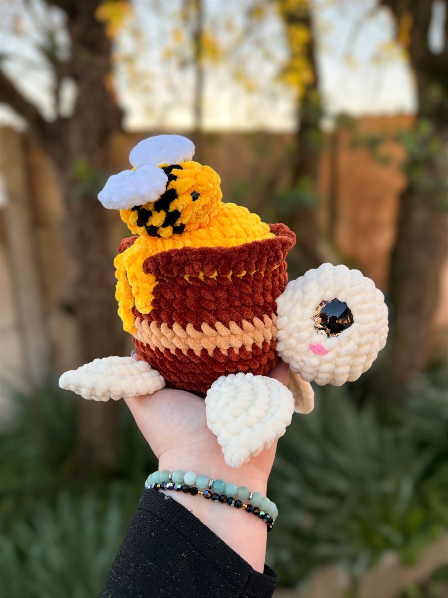 Tortue pot de miel 🍯 - Modèle UNIQUE