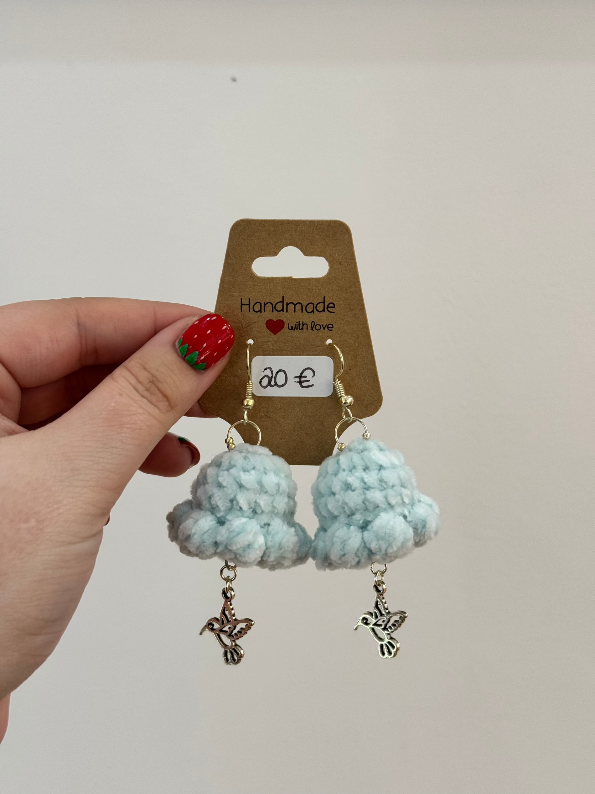 Boucles d’oreilles pieuvre au crochet bijou fantaisie en acier inoxydable argent pendentif colibri légères et confortables hypoallergénique pour oreilles sensibles