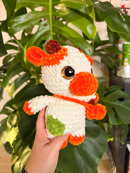 Peluche Vache Citrouille