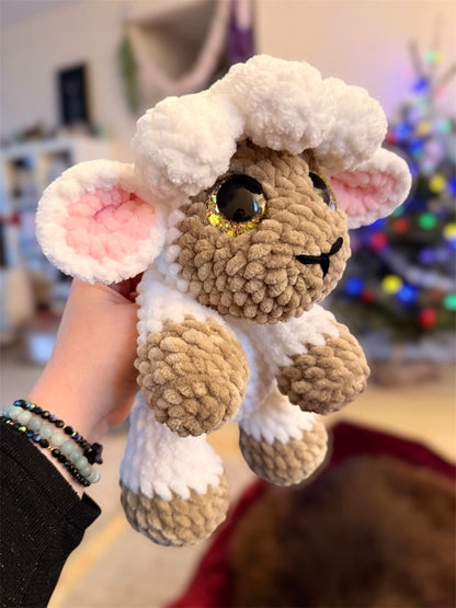 Peluche mouton au crochet — Doudou mouton 🐑