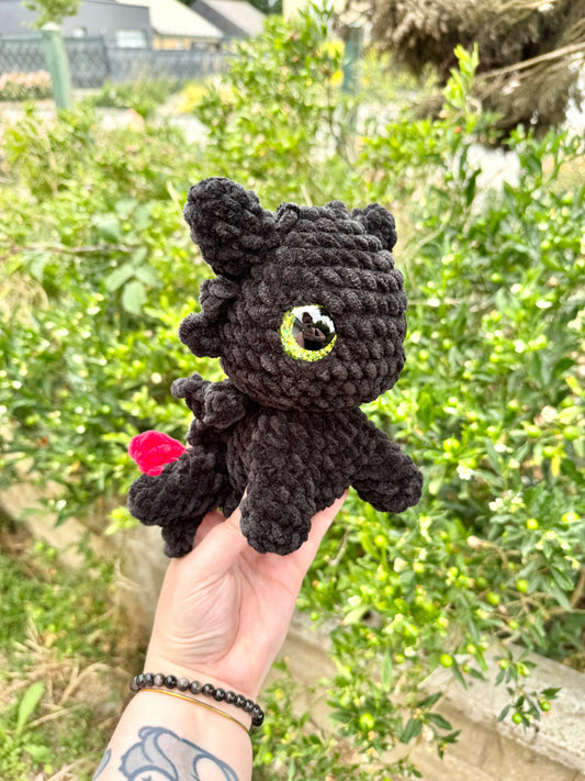 Dragón de ganchillo