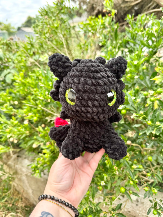 Dragón de ganchillo