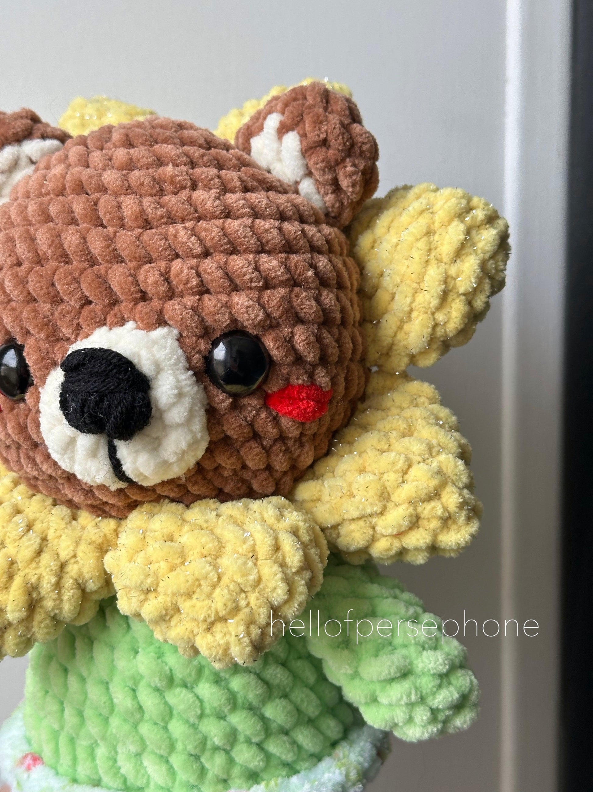 peluche ours au crochet amigurumi patron crochet