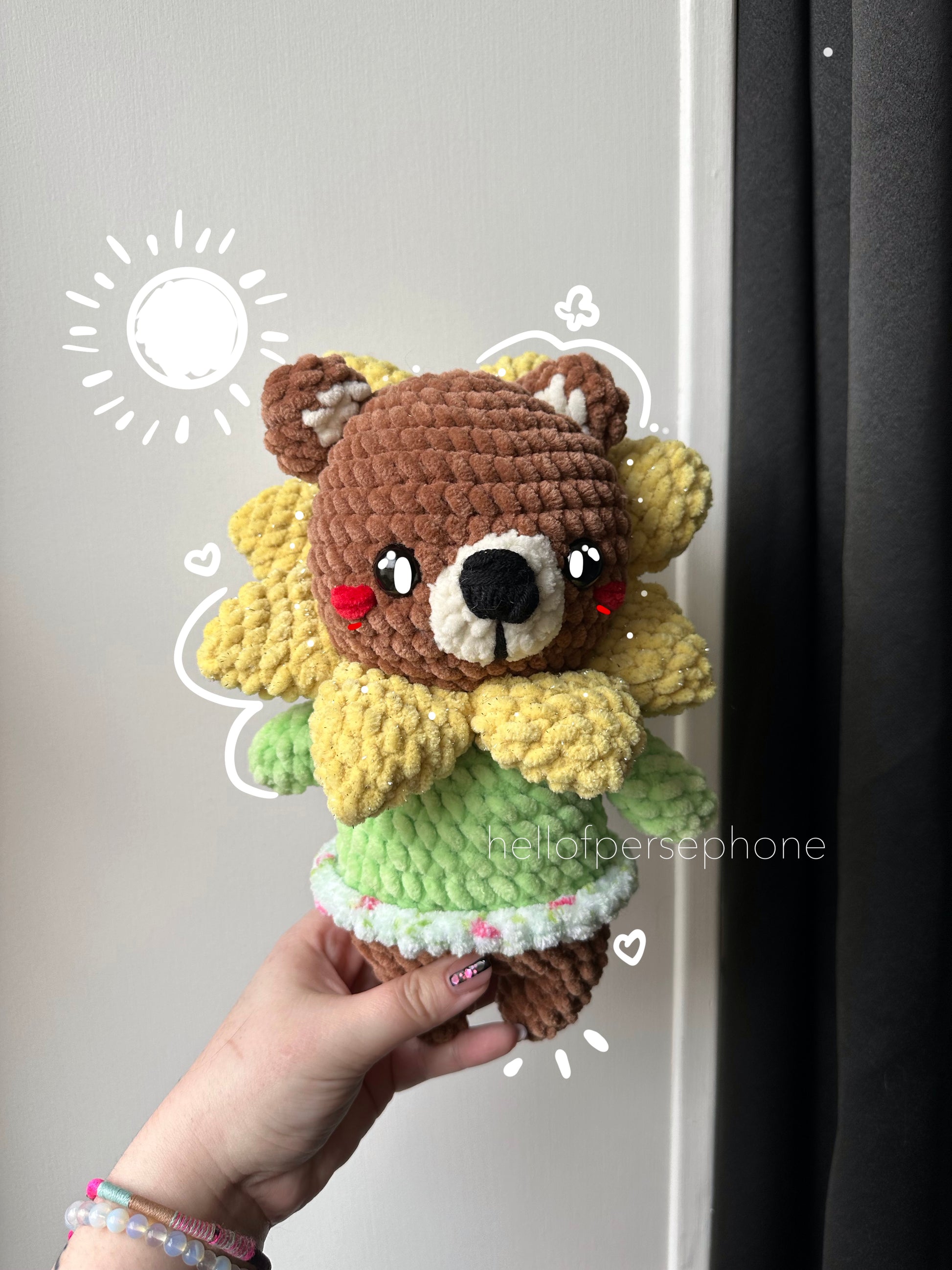 peluche ours au crochet amigurumi patron crochet