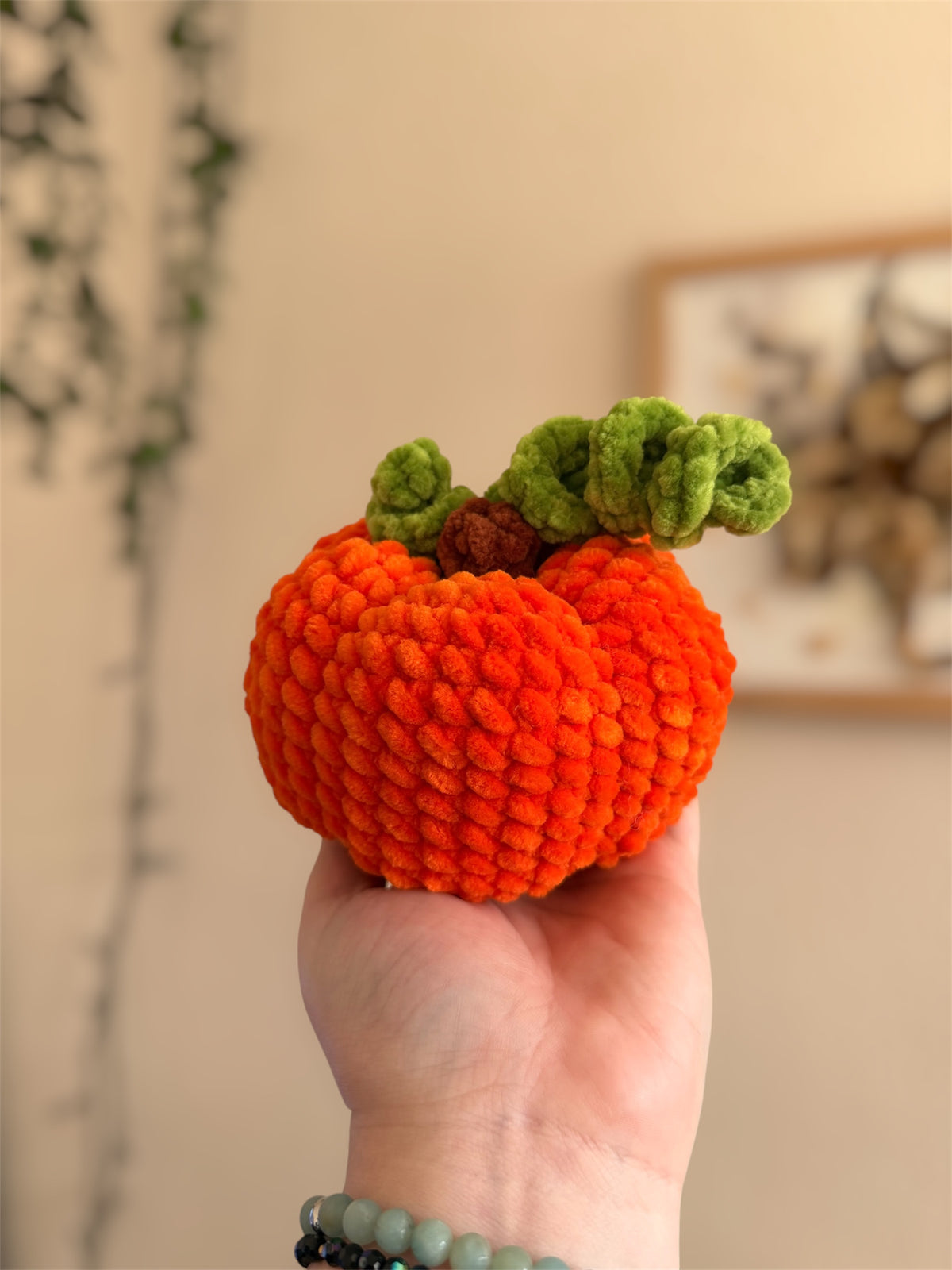 Décoration Citrouille en crochet