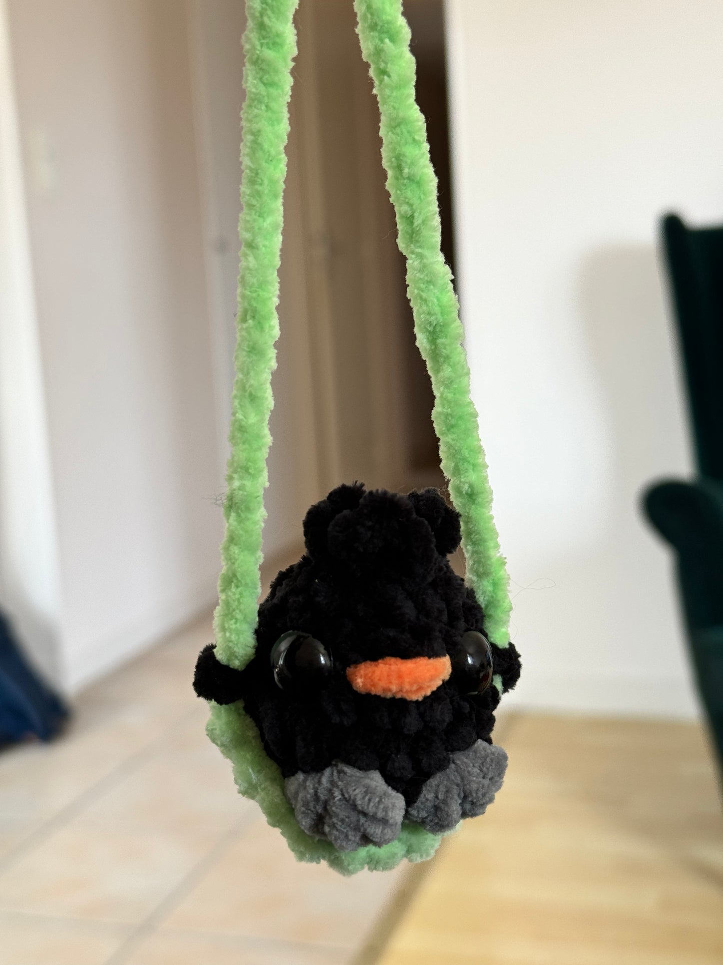 peluche crochet décoration de rétroviseur voiture crochet fait main