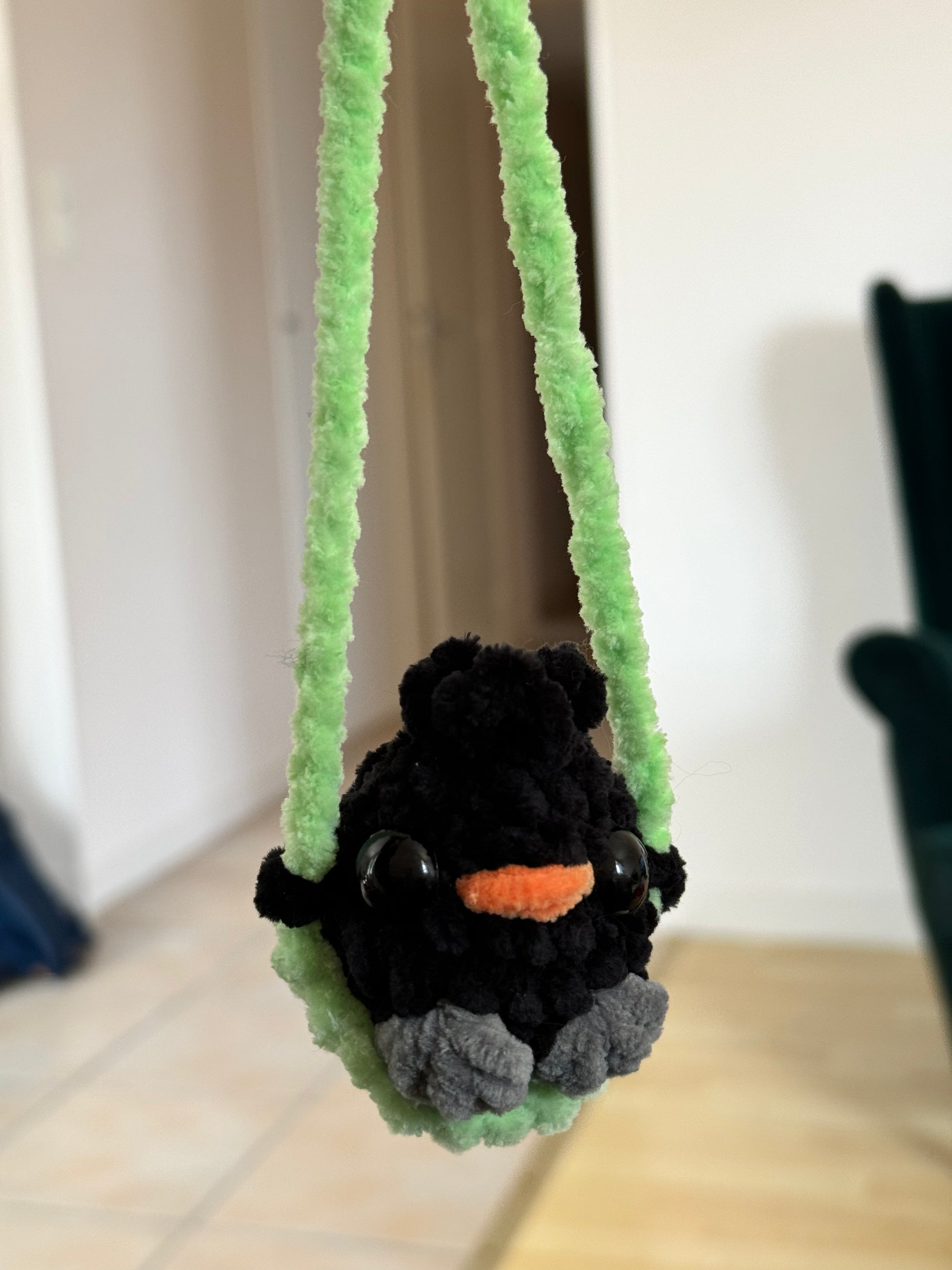 peluche crochet décoration de rétroviseur voiture crochet fait main