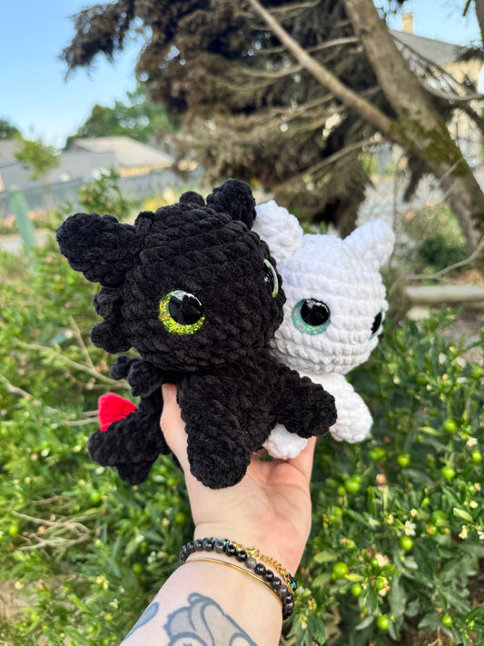 Crochet dragon