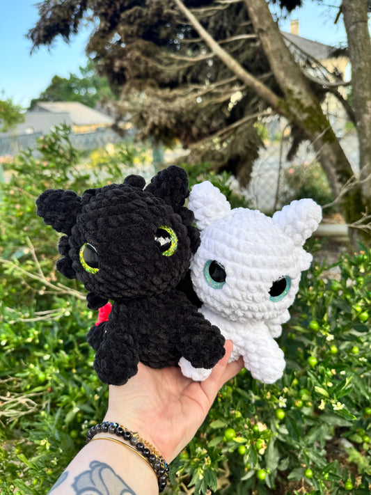 Crochet dragon