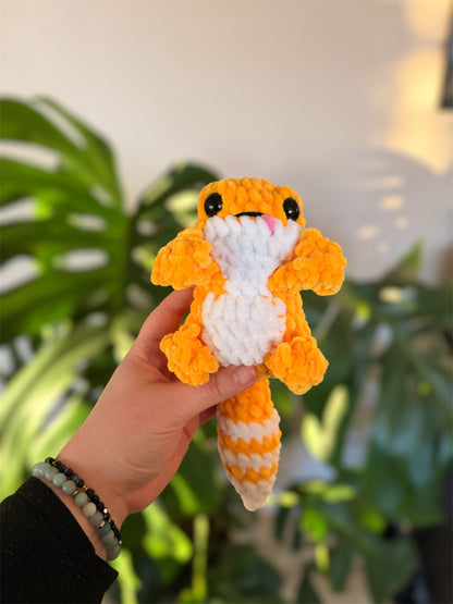 Gecko en crochet