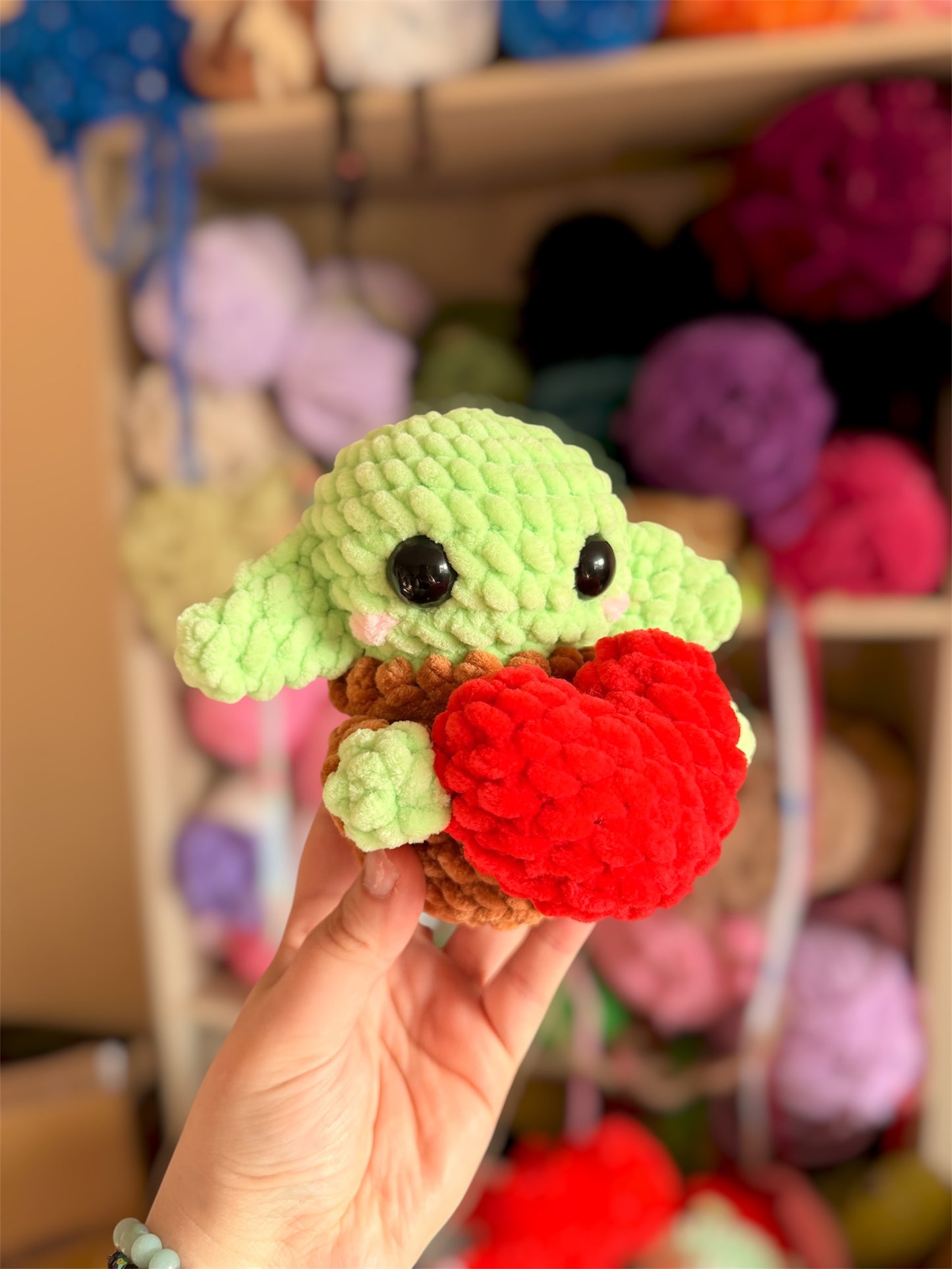 Baby Grogu cœur