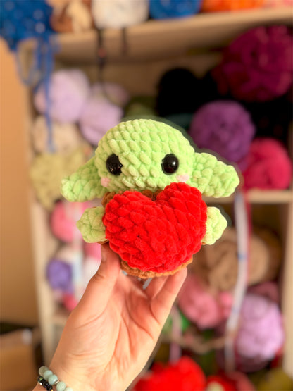 Baby Grogu cœur