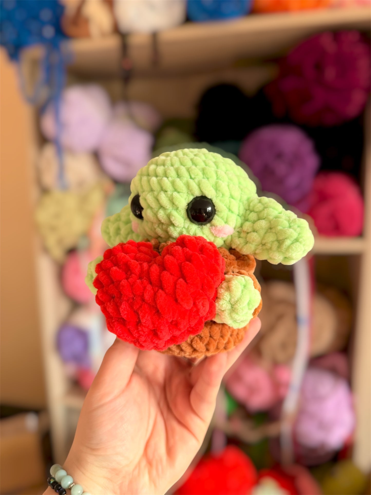 Baby Grogu cœur