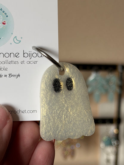 Boucles d'oreilles Fantômes blanc