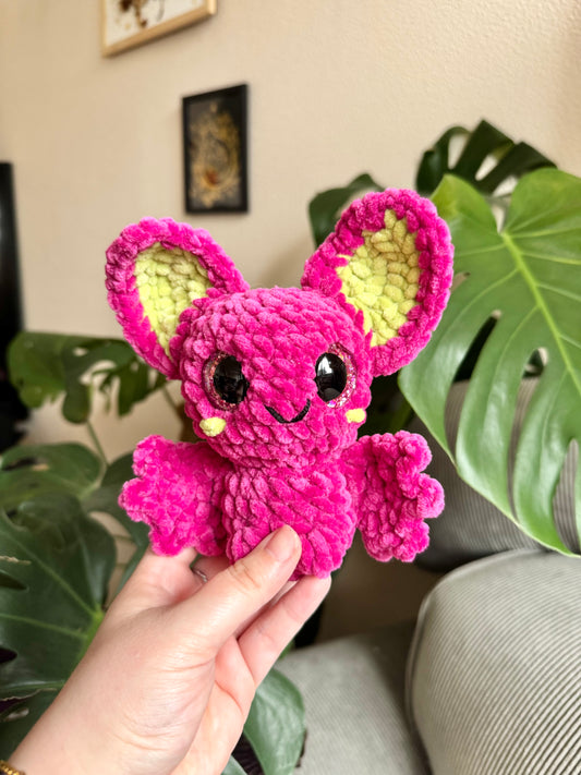 Peluche chauve-souris au crochet