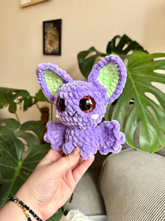 Peluche chauve-souris au crochet