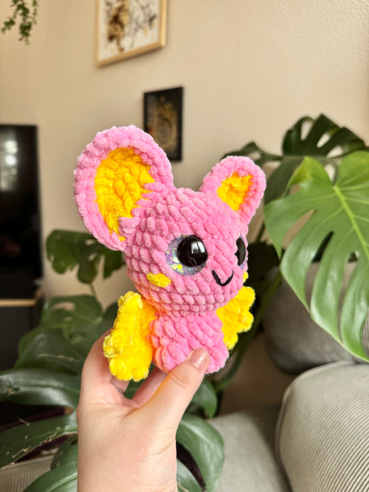 Peluche chauve-souris au crochet