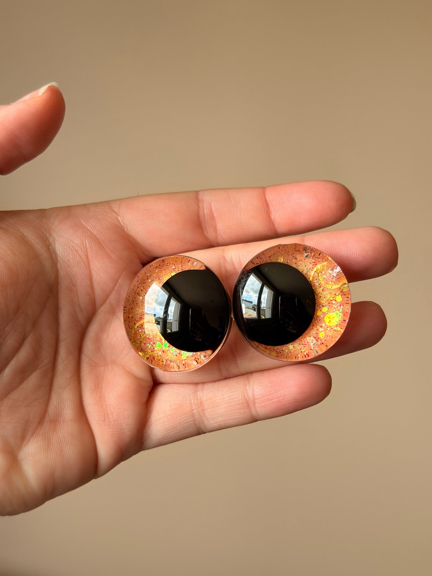 Yeux de sécurité - Moony Peach