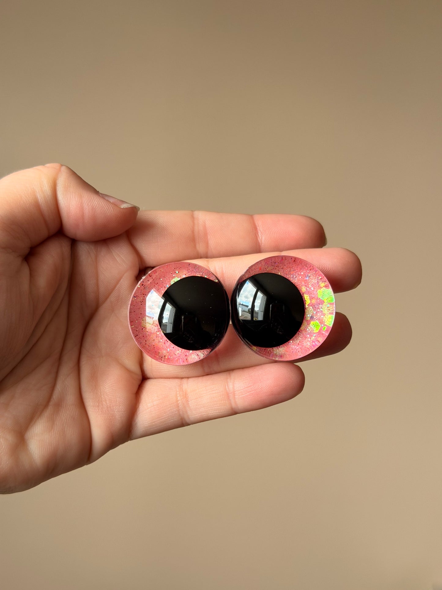 Yeux de sécurité - Pink Barbe à Papa