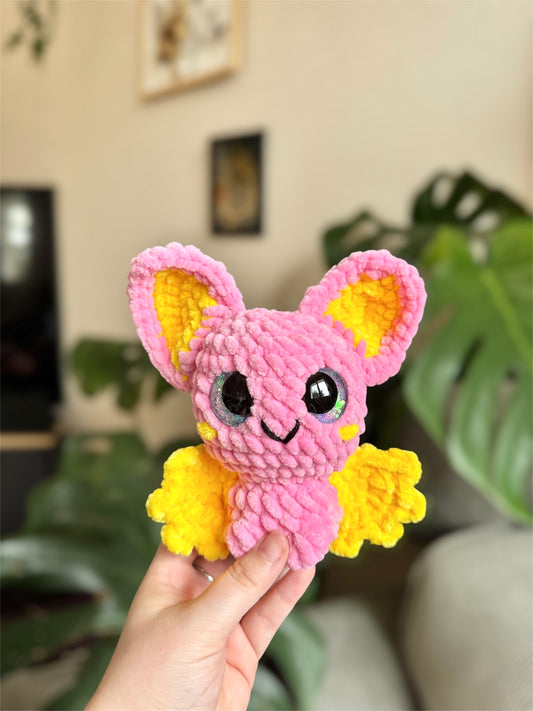 Peluche chauve-souris au crochet
