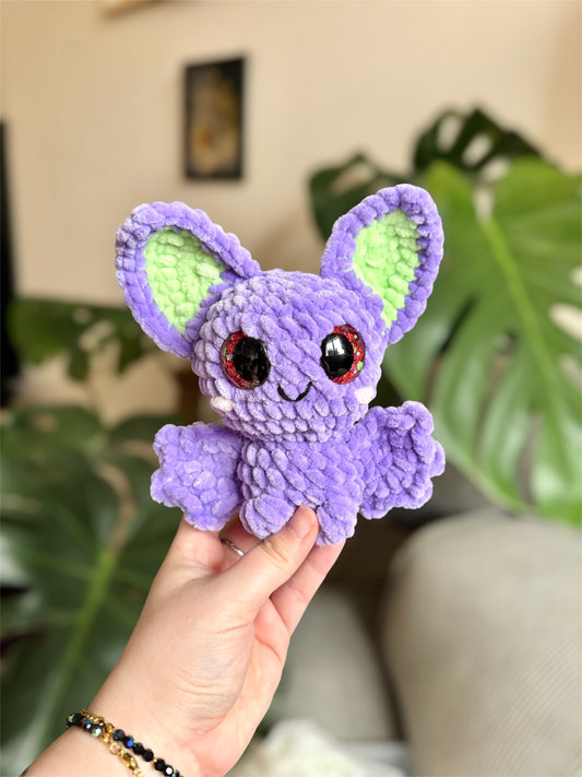 Peluche chauve-souris au crochet
