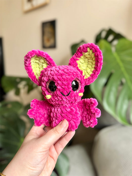 Peluche chauve-souris au crochet