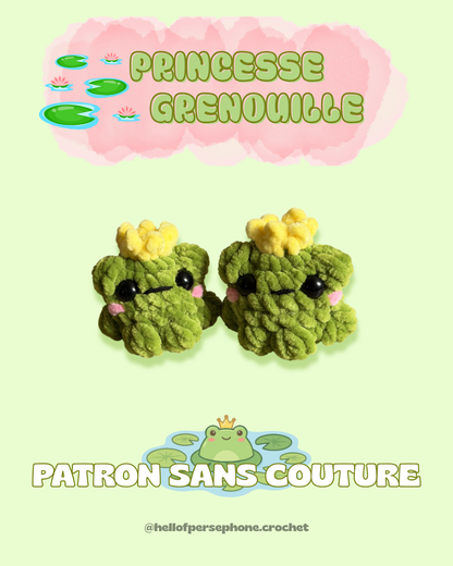Patron Princesse grenouille