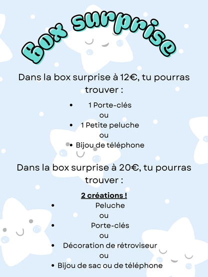 Box peluche surprise