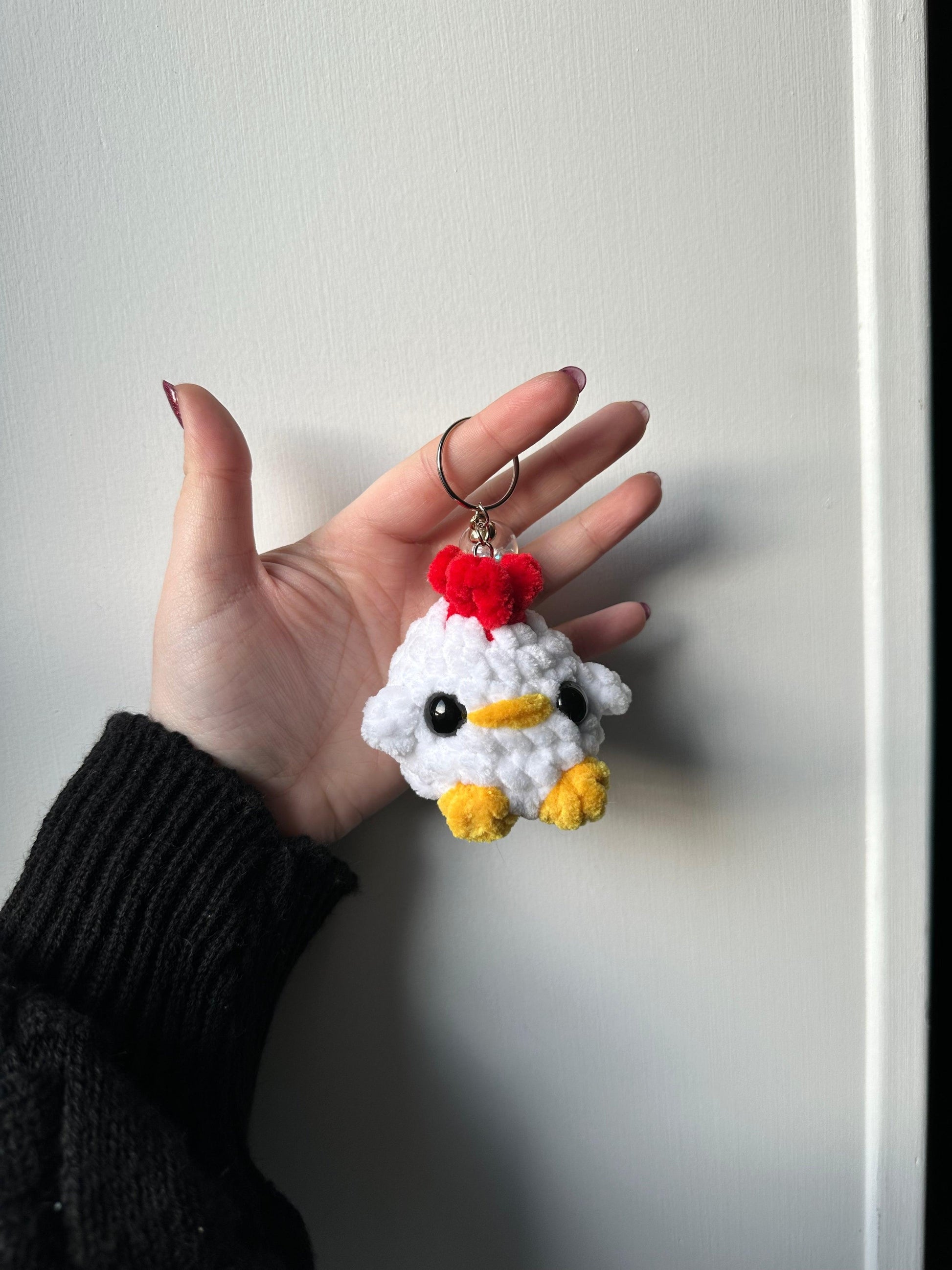 porte clé poule