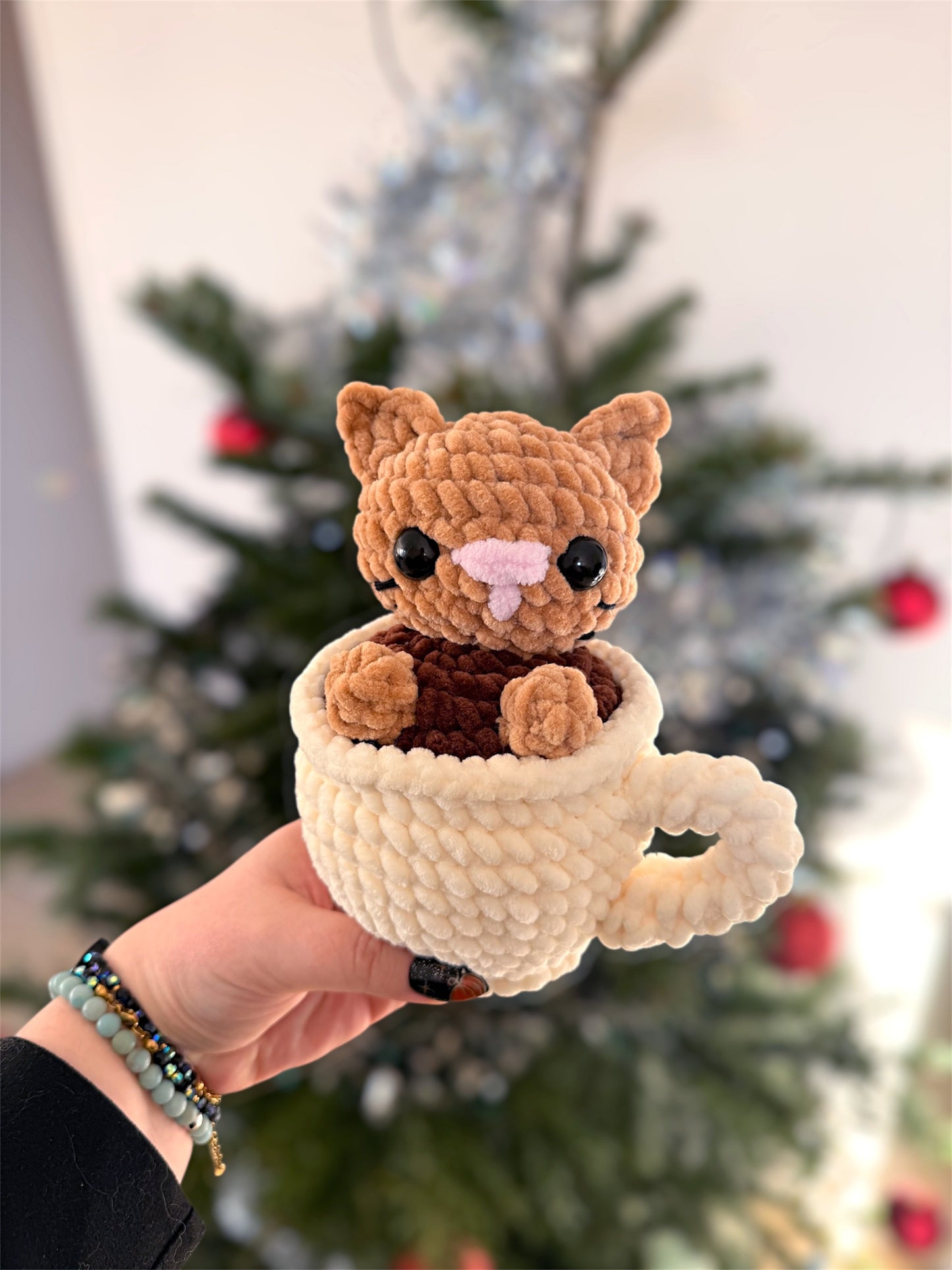 peluche chat ppuccino en crochet 