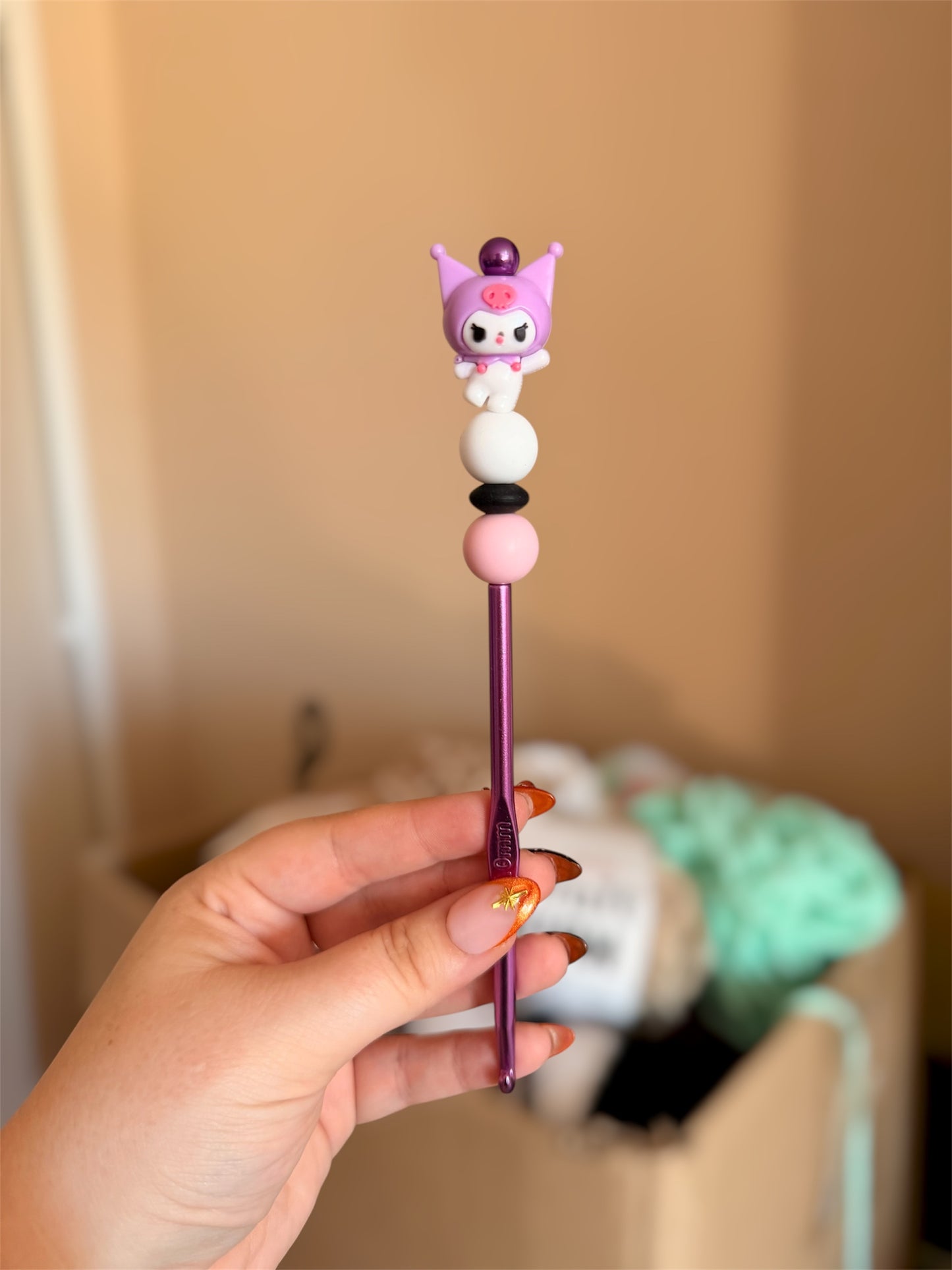 Crochet pour peluches amigurumi - crochet 5mm pour faire du crochet - Materiel pour le crochet 🧶


Ajoute un nouveau crochet à ta collection avec ces beaux crochets et leurs perles en silicone en forme de Kuromi trop mignonne !