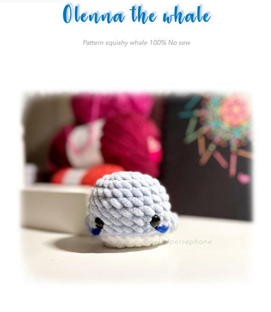 patron baleine au crochet facile pour débutant amigurumi baleine patron débutant, baleine en laine chenille à faire soi-même